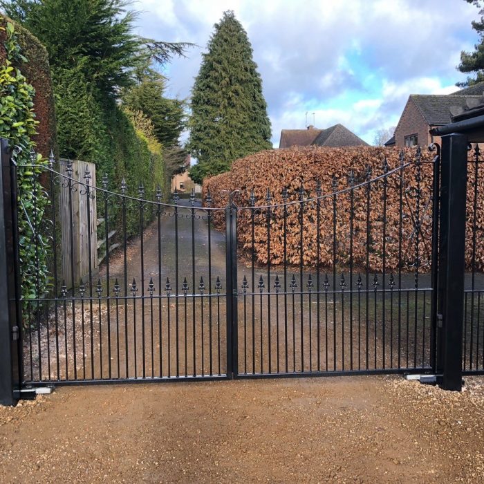 Steel design fabrication gates