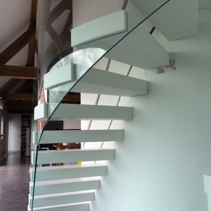 Steel design fabrication stairs
